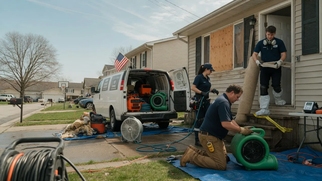 Water Damage Restoration in Shenandoah, IA near me